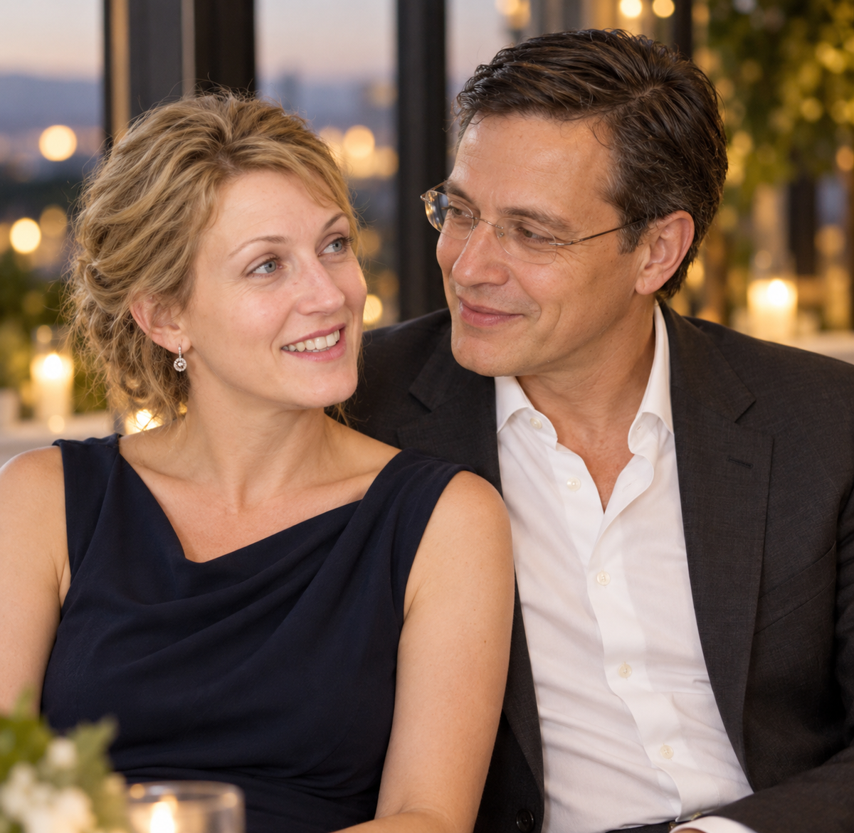 Portrait of the husband-and-wife founders of Clara Arden